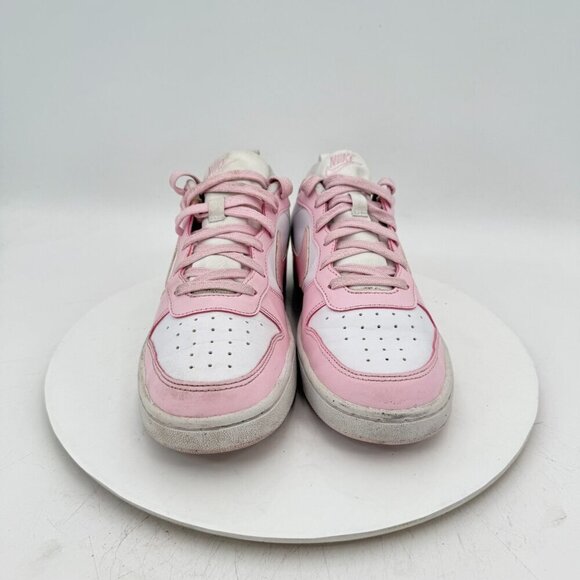 Nike Court Borough Low Recraft Youth Sz 6Y Women 7.5 DV5456-105 Pink White Shoes - Picture 2 of 11